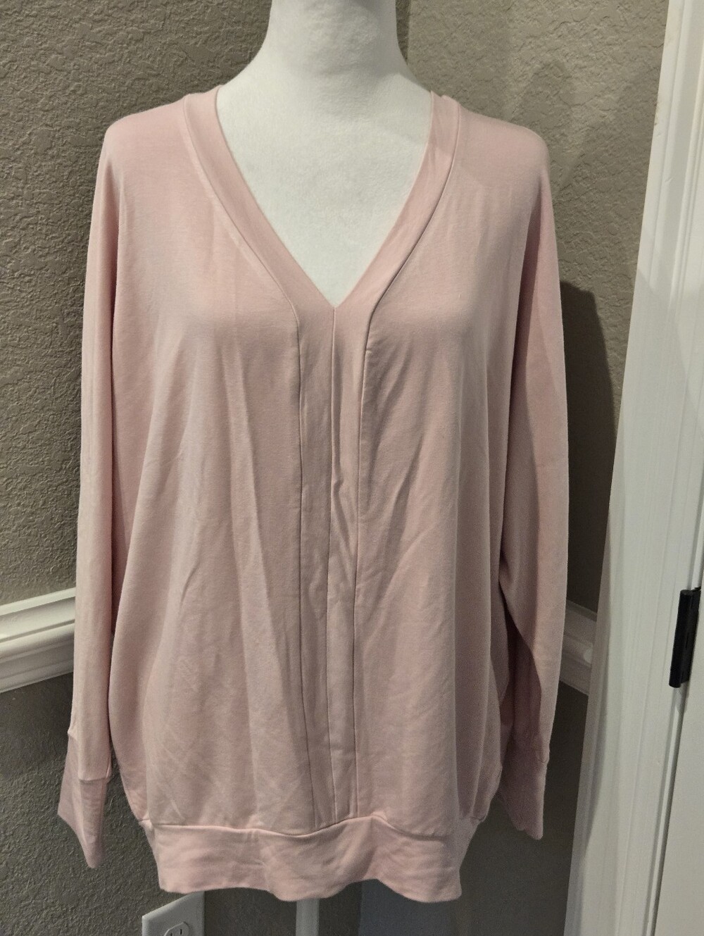 Jane And Delancey V Neck Dolman Sleeve Top